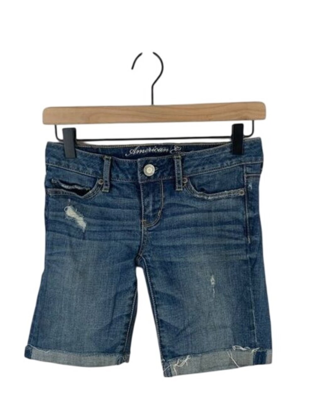 American Eagle Bermuda jean shorts size 00